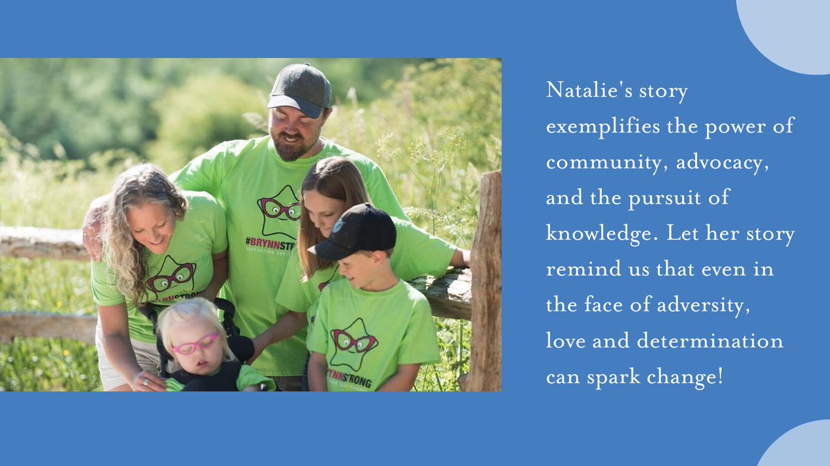 During Rett Syndrome Awareness Month, hear Natalie Ladly's inspiring journey on #YourComplexBrain #podcast. She shares her daughter Brynn's battle with #CDKL5 deficiency disorder, showcasing strength, advocacy, and community support. 

Listen now: ow.ly/j2iu50PXIK9