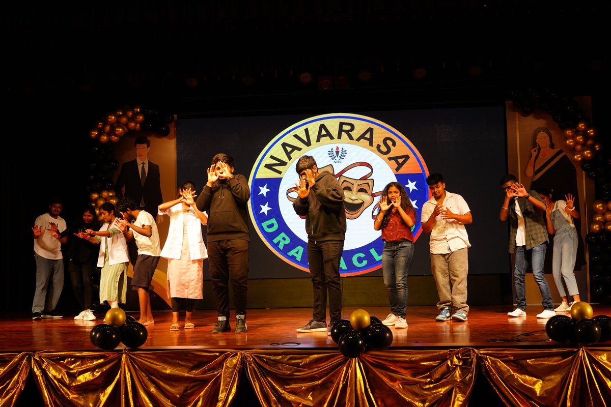 NHCMOfficial's tweet photo. This is Navarasa - the Drama Club at NHC!
Our vibrant club is all about bringing real-world issues to life through the art of acting. Seeing our members tap into their inner actors and bring their performances to life with such sensitivity and heart is truly inspiring. https://t.co/tS0aNSEUGc