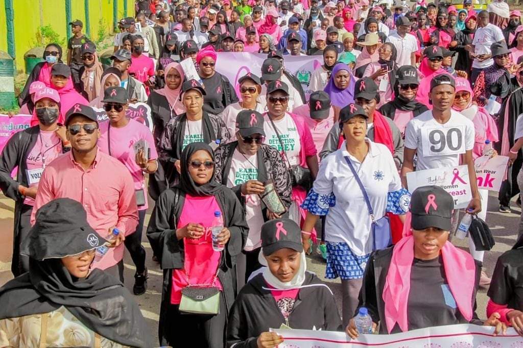 FrendzUnite's tweet photo. Throwback to 2022 Breast Cancer Awareness Walk  #Kaduna

FOUR  MORE DAYS TO  FRENDZ UNITE ANNUAL BREAST CANCER AWARENESS WALK.....YES!!! IT'S THAT TIME OF YEAR AGAIN!!! Join us this Saturday!!!

ALL FOR A WORTHY CAUSE.

📌Date: 21st October, 2023

📍Venue: Polo Club,KD https://t.co/ew3eihvVwc