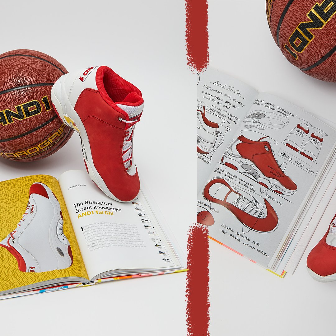 and1basketball's tweet photo. Get ready for an epic journey through sneaker history. We sat down with @RussBengtson to discuss his NEW book, "A History of Basketball in Fifteen Sneakers.”
#and1 #and1basketball #and1taichi #workmanpub
On the blog here: https://t.co/JiHiVAo3y2 https://t.co/XFBOZS9csa