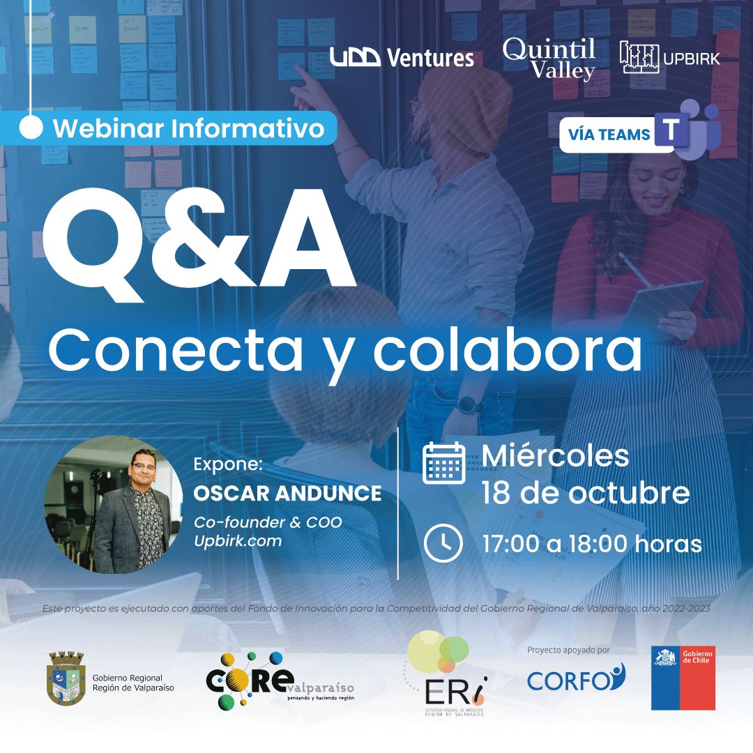 2do Webinar Informativo. Únete aquí: linktr.ee/quintil_valley
¡Te esperamos!, sin duda enriquecerá tu experiencia en nuestra plataforma y te brindará valiosos conocimientos para impulsar tu negocio. Además, ¡podrán participar por dos premios de 100.000CLP!