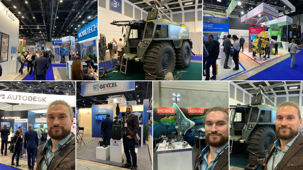 Last week attended the INTERGEO Conference.

It focuses on the geospatial industry, namely, geodesy, geoinformation, and land management.

I was glad to meet like-minded niche experts and get valuable insights 💪