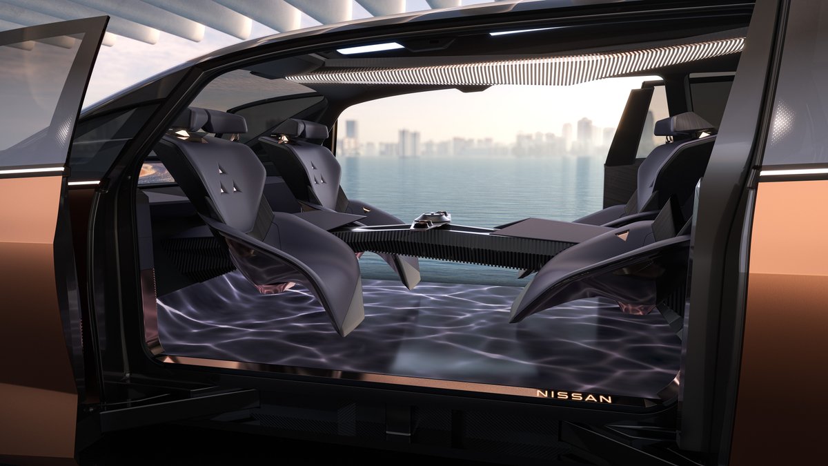auto123's tweet photo. 𝗡𝗶𝘀𝘀𝗮𝗻 dévoile son nouveau concept électrique qu'elle compte présenter prochainement au 𝗦𝗮𝗹𝗼𝗻 𝗱𝗲 𝗹’𝗮𝘂𝘁𝗼 𝗱𝗲 𝗧𝗼𝗸𝘆𝗼 à la fin du mois : Le 𝗡𝗶𝘀𝘀𝗮𝗻 𝗛𝘆𝗽𝗲𝗿 𝗧𝗼𝘂𝗿𝗲𝗿
📷 https://t.co/b1giBzz3Vt
#Auto123 #salonautotokyo #NissanHyperTourerconcept https://t.co/IpRJeYbrrC