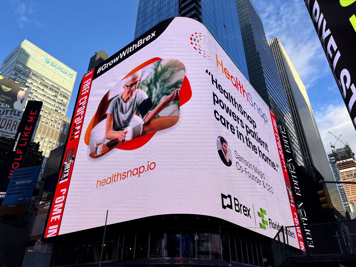 HealthSnap tweet media
