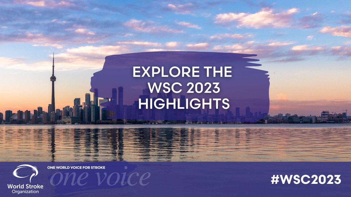 🌐 Dive into the #WSC2023 Congress Highlights page to relive the best of the global stroke community coming together: bit.ly/3s3Krye Plus, stay tuned for updates on the 16th World Stroke Congress #WSC2024 in Abu Dhabi, UAE, happening from October 23-26, 2024!