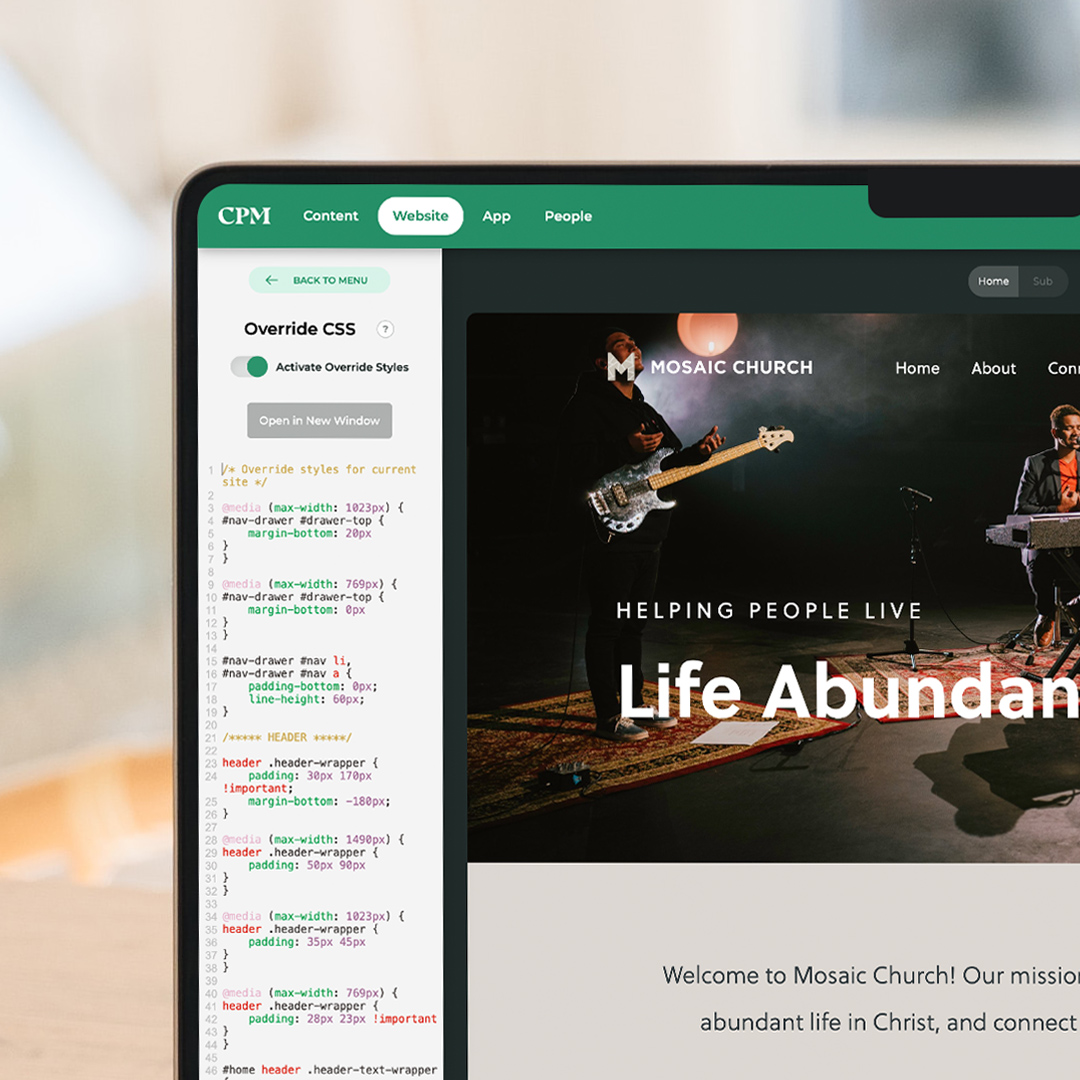 myCPM's tweet photo. We're excited to announce a new feature NOW LIVE in Herald CMS: Custom CSS Styling!

Now, with Custom CSS Styling, you can take a deep dive into your website's stylesheet in order to tweak, customize and even restructure to your heart's content.

Learn more at link in bio. https://t.co/8OoL4KegRb