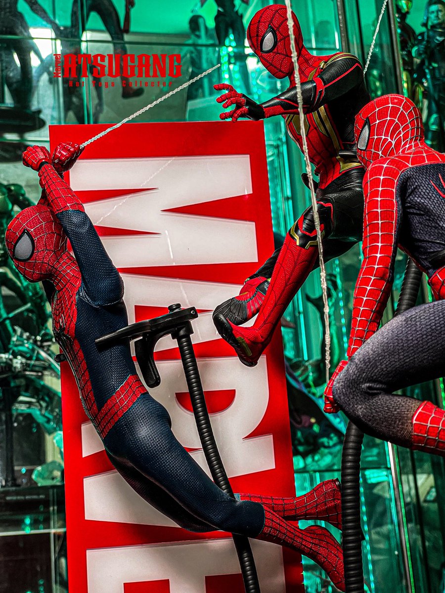atsuganghttys's tweet photo. 最高でしょ❤️
#onesixthscale #fyp #hottoys #marvel #sideshow #yessideshow #marvelcinematicuniverse #mcu #marvelfigureticuniverse #mfu #figurecollector #avengers #spiderman #spidermannowayhome #andrewgarfield #tomholland #tobeymaguire #ホットトイズ #マーベル #スパイダーマン https://t.co/rMYxMr4aAo