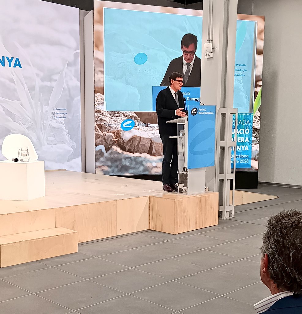 FCampalans's tweet photo. "Hem estés la mà al Govern sobre la sequera, oferiment per ajudar a resoldre problemes. És un moment greu, delicat. I demanem que es prenguin decisions i es vagi per feina".

🗣️ @salvadorilla 
#ParlemdeSequera https://t.co/b4gglTetvp