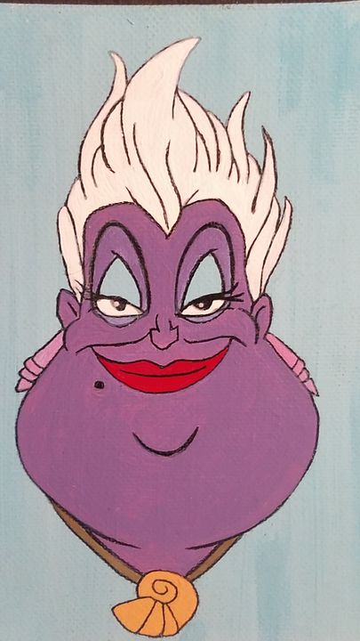 h_lantini's tweet photo. Art of the Day: "Sea Witch mini". Buy at: https://t.co/ZMgtFypCpQ https://t.co/tj2TzedeLh