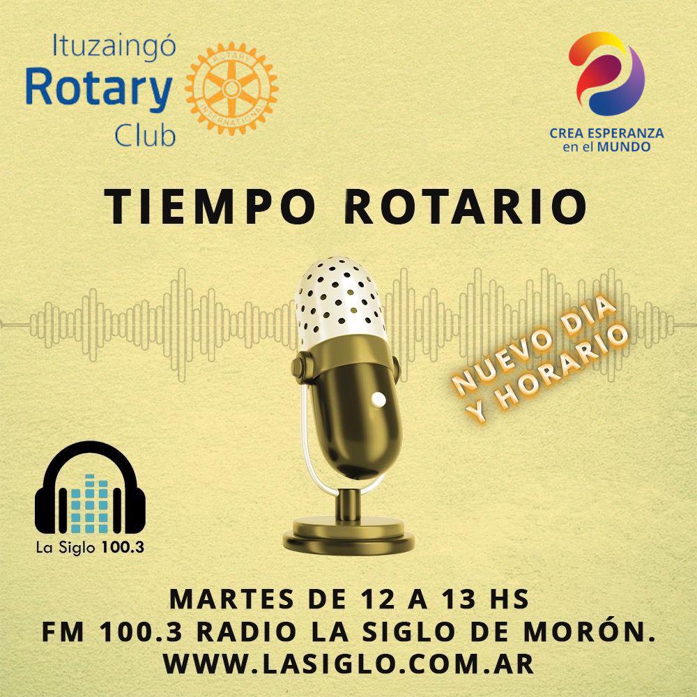 RotaryItuzaingo's tweet photo. En 15' arrancamos con nuestro programa de radio! Escuchanos en https://t.co/OhQRNLiEIK https://t.co/QNqiXxZjqX