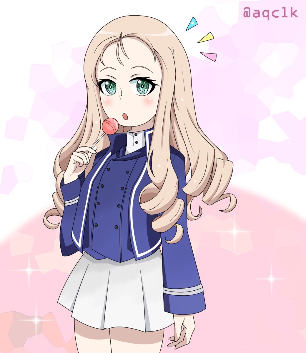 マリー(ガルパン) 「マリー解禁…!先月のマリーを綺麗に描き直したよ～。 」えむけーのイラスト