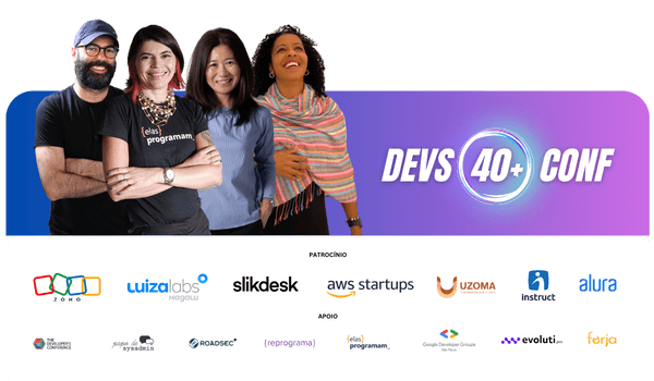 danvitoriano's tweet image. Já garantiu seu ingresso presencial para a primeira conferência de profissionais maduras em tecnologia? A @devs40mais acontece no sábado dia 28 no Teatro Itália em São Paulo, e os ingressos estão próximos do fim: devs40mais.eventbrite.com.br #devs40mais #tecnologia