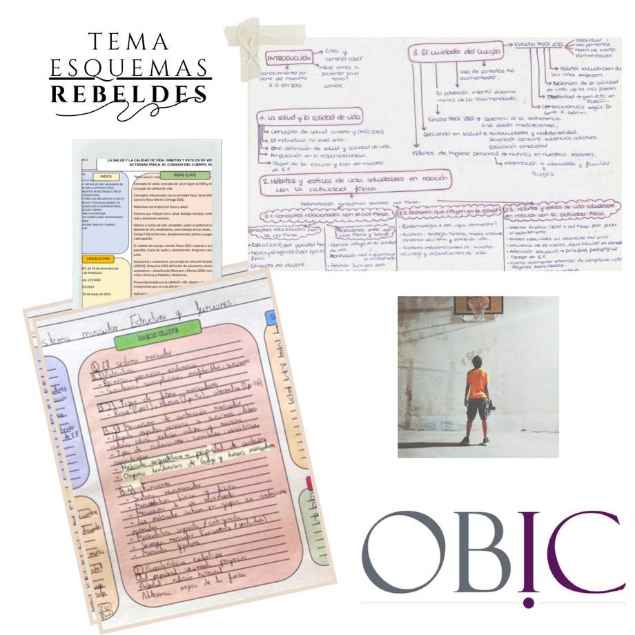 OBICformacion's tweet photo. ‼️ Qué importantes son los esquemas para estudiar y personalizar los temas de una oposición ‼️
📝 En OBIC facilitamos esquemas con cada tema, pero también trabajamos con nuestros rebeldes para que ellos creen sus propios esquemas. https://t.co/ODoA9hkZsl