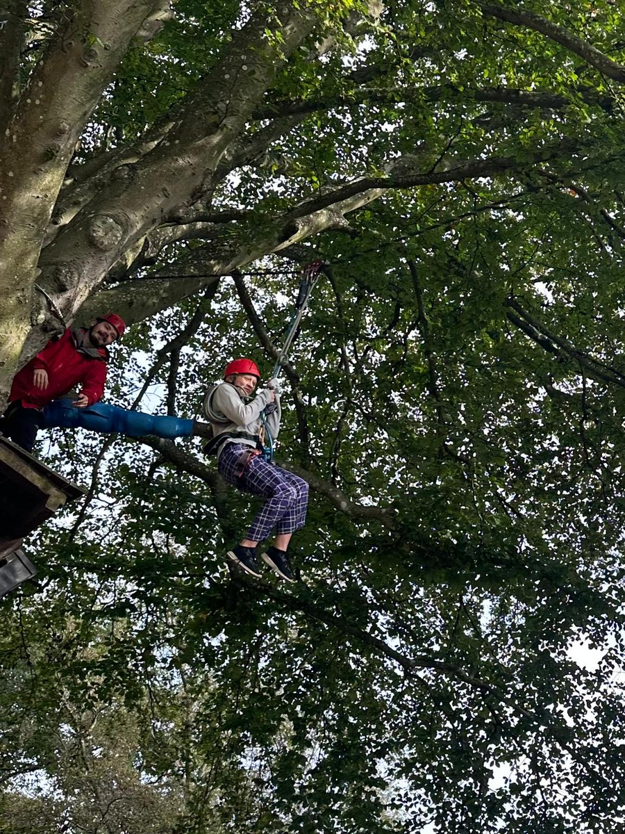 EdwardPeake's tweet photo. Loving the high ropes and tree adventures #Shropshire2023 https://t.co/mBJbRAnpIK