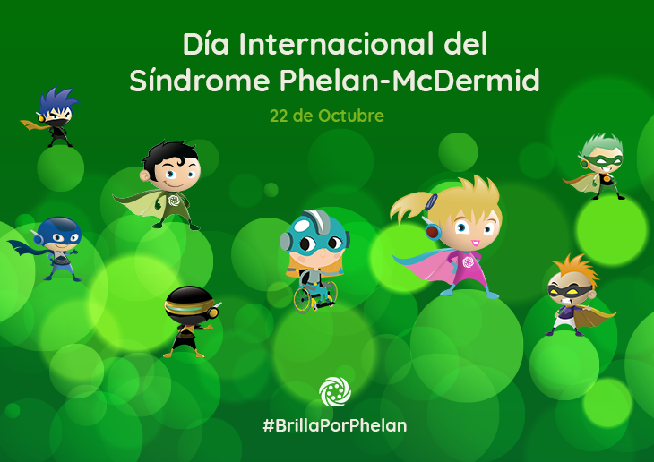 El 22 de octubre se celebra el Día Internacional del Síndrome de Phelan-McDermid y son muchos los actos que tendrán lugar en nuestro país 💚 Carreras solidarias, iluminación de edificios... ¡Ayúdanos a difundir la causa!
#sindromephelanmcdermid #22q13 #enfermedadesraras #familias