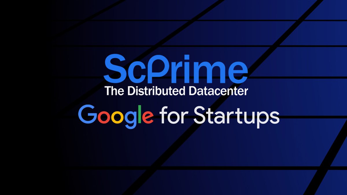 ScPrimeCloud's tweet photo. ScPrime announces acceptance into the Google for Startups Web3 accelerator with $200,000 cloud dollars for infra. Kafka, TimescaleDB, Grafana, OCIS, Postgres, Blockchain nodes, Provider Scanners all have a new home!
https://t.co/hdsDzoVcVS https://t.co/fPkniUiMBm