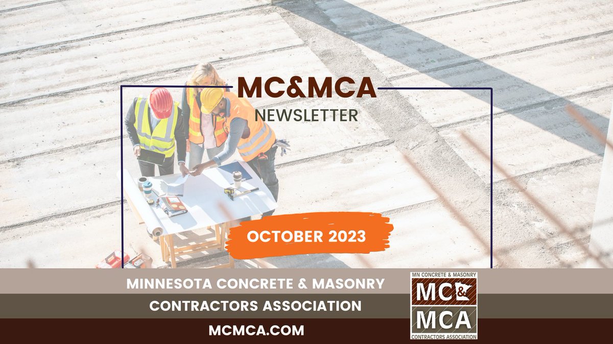 MN Concrete & Masonry Contractors Association (@MCMCA_MN) / Posts / X