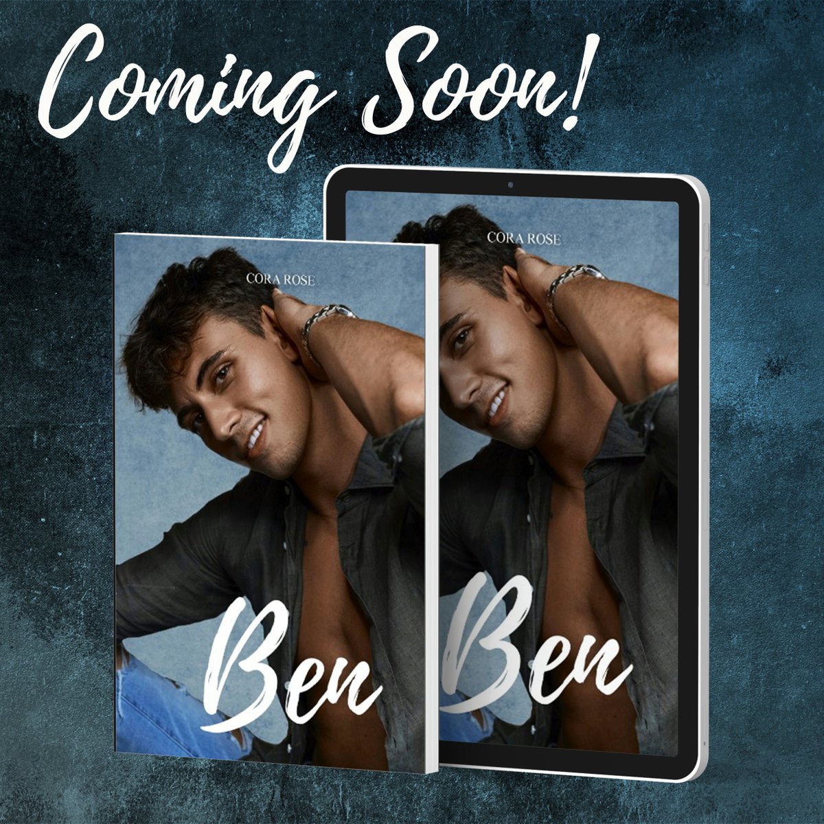 #CoverReveal time for Ben by Cora Rose! Coming 11/17!

#Preorder: geni.us/benevents

#MMMRomance #DadsBestFriend #AgeGap

#SecretRelationship @Chaotic_Creativ