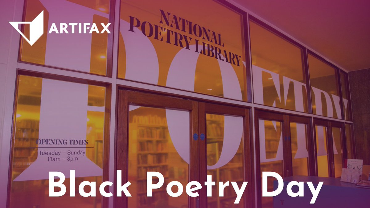 Artifaxsoftware's tweet image. Today marks Black Poetry Day. Pictured is The National Poetry Library, held in the Southbank Centre. As the largest poetry collection in Europe, it&apos;s a powerful poetic hub, and it&apos;s a privilege to work with such an important organisation.