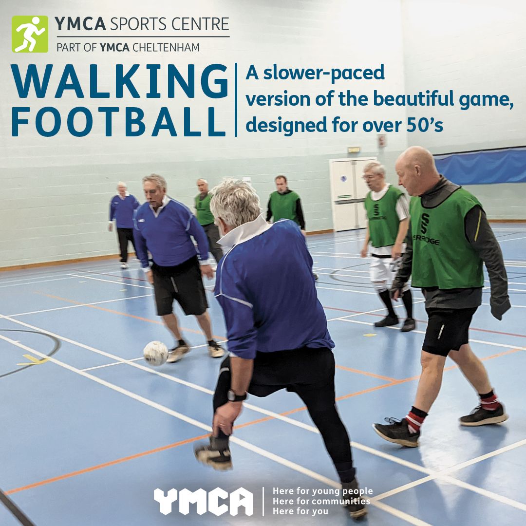 Walking Football opens the door for players who want to continue playing, or want to return to the game. The slower pace makes Walking Football a great way to display your touch.

Join Here👉 bit.ly/3p0dNIV

Thursday 12:30 - 1:30 PM

#cheltenham #football #over50 #getfit