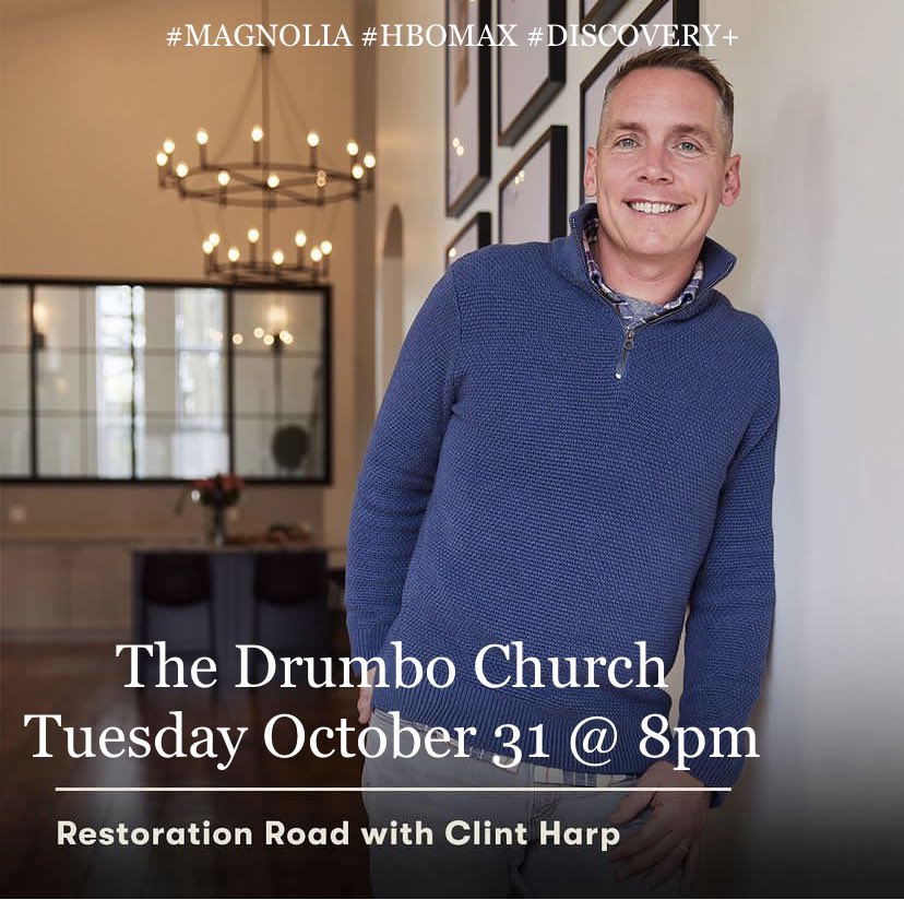 Check us out on Season 4 ~ Episode 2 of Restoration Road with Clint Harp after trick-or-treating on October 31 @ 8pm 🎃🎥🛠️