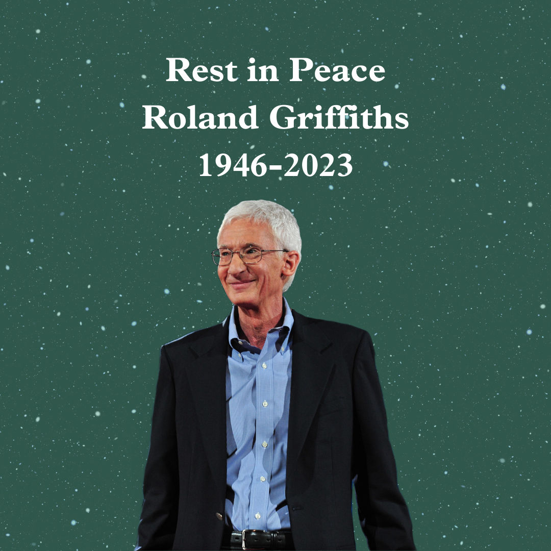BeckleyResearch's tweet photo. We are deeply saddened today over the passing of our friend and colleague, Roland Griffiths. He was a remarkably courageous, kind and spirited human being. He will be sorely missed, and we are eternally grateful for everything his life represented. https://t.co/6RMF6PsK0B
