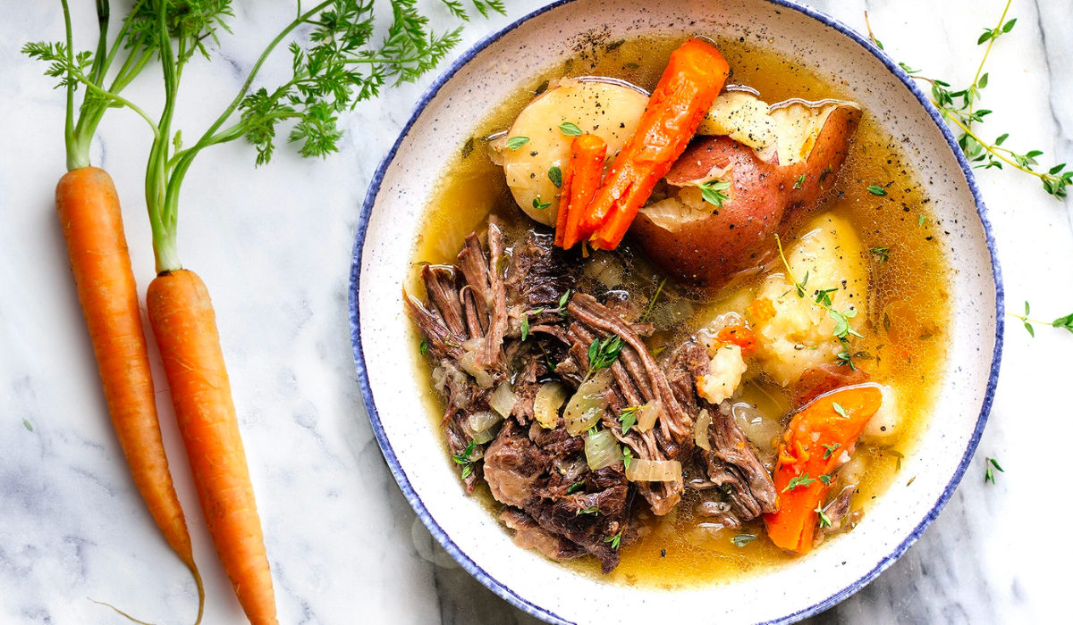 primalblueprint's tweet photo. Cozy up this week with this simple but flavor packed Beef Stew! Add in your favorite veggies that you already have at home🥕
https://t.co/j0RGickNv1 https://t.co/ZcFdgdHh9u