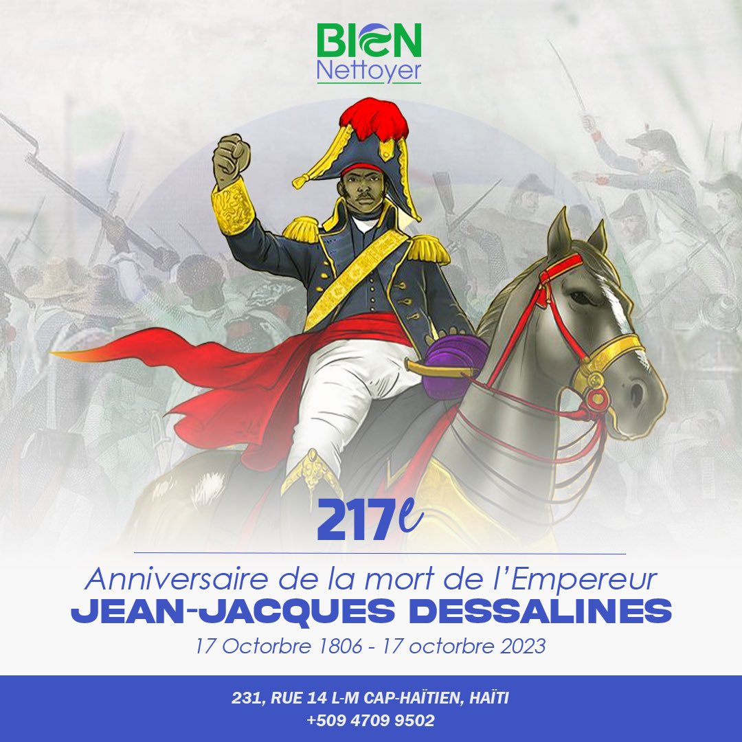 biennettoyer's tweet photo. Que la mémoire de l'empereur Jean-Jacques Dessalines demeure éternellement dans nos cœurs, et que son héritage continue de nous guider vers un avenir meilleur pour tous. 
#jeanjacquesdessalines #ayiti #17octobre #haiti #okap https://t.co/EKwMIHV2bl