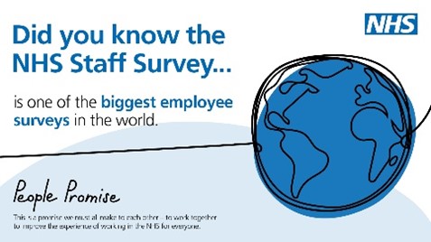 Did you know the #NHSStaffSurvey is one of the biggest employee surveys in the world and you can be a part of it! #Haveyoursay