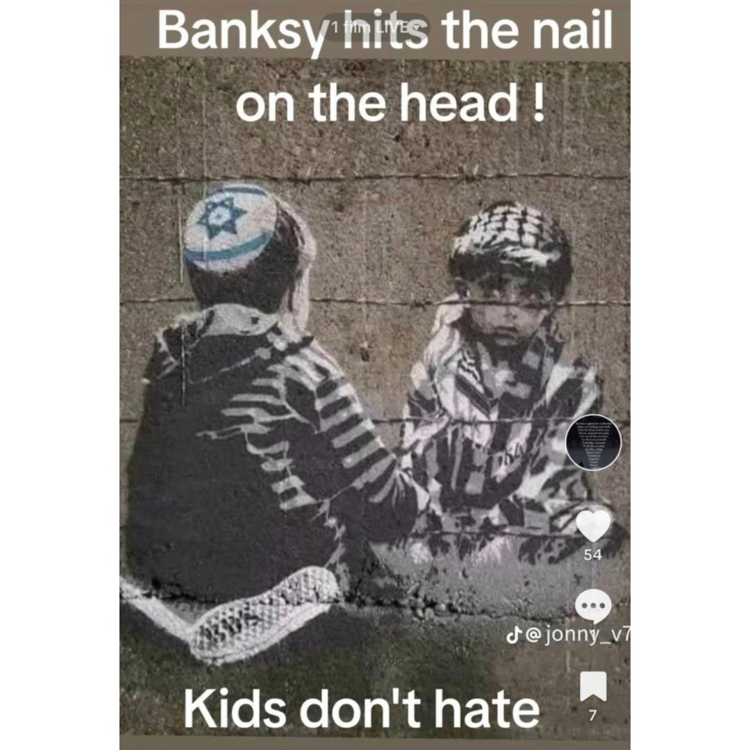 “Çocuklar nefret etmez.”