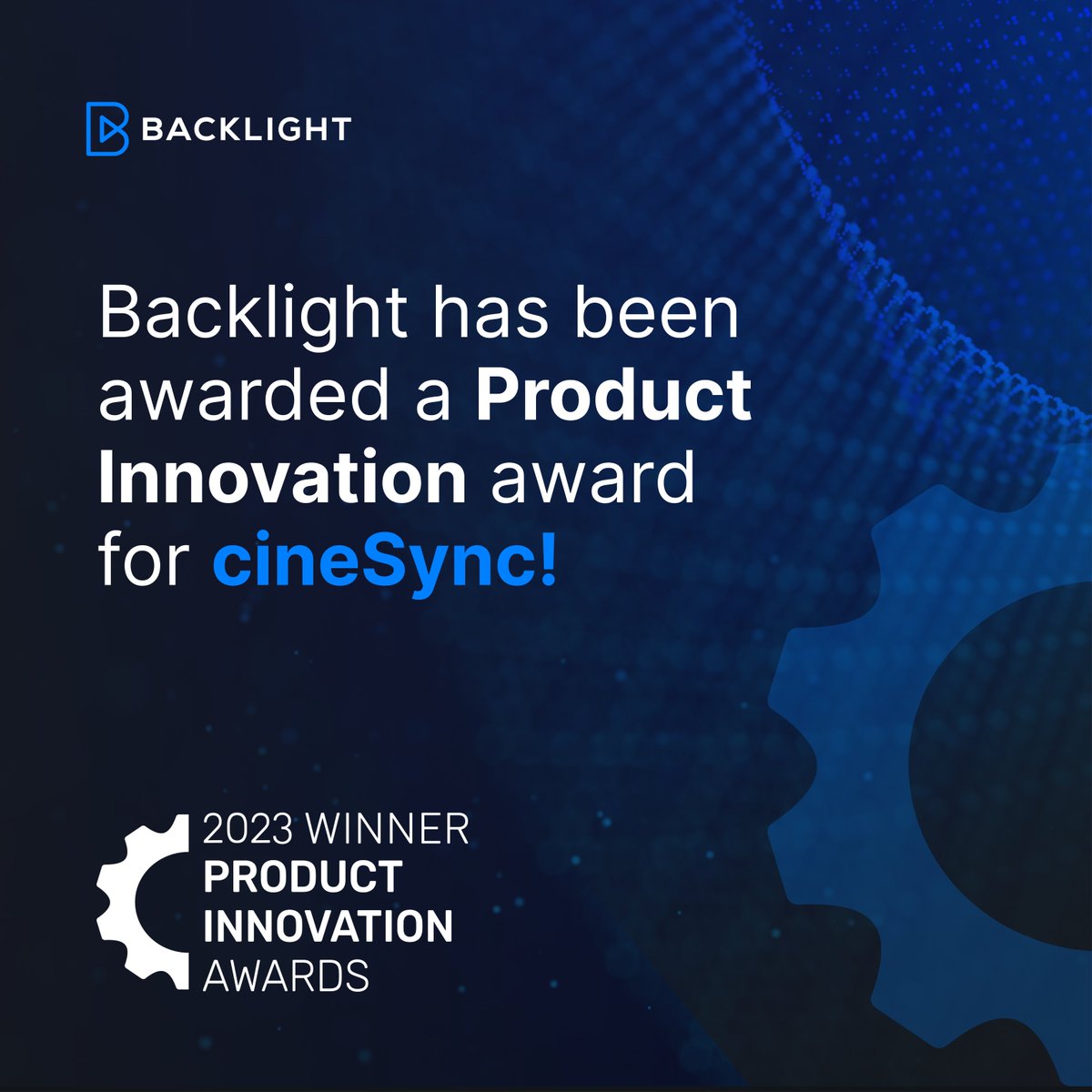 Backlight has received a Product Innovation award from @TVTech for technical excellence with cineSync, the Hollywood gold-standard for creative review and approval. 🌠

Find the full list of winners here hubs.ly/Q025Mt0J0"