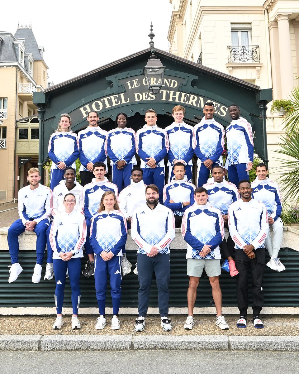 🇫🇷 Une partie des meilleurs athlètes de l’équipe de France d’athlétisme est rassemblée à Saint-Malo, pour une semaine de cohésion, d'entraînement, de tests médicaux, de partage d'expérience et de thalasso aux <a href="/thermesmarins/">Thermes Marins</a>.