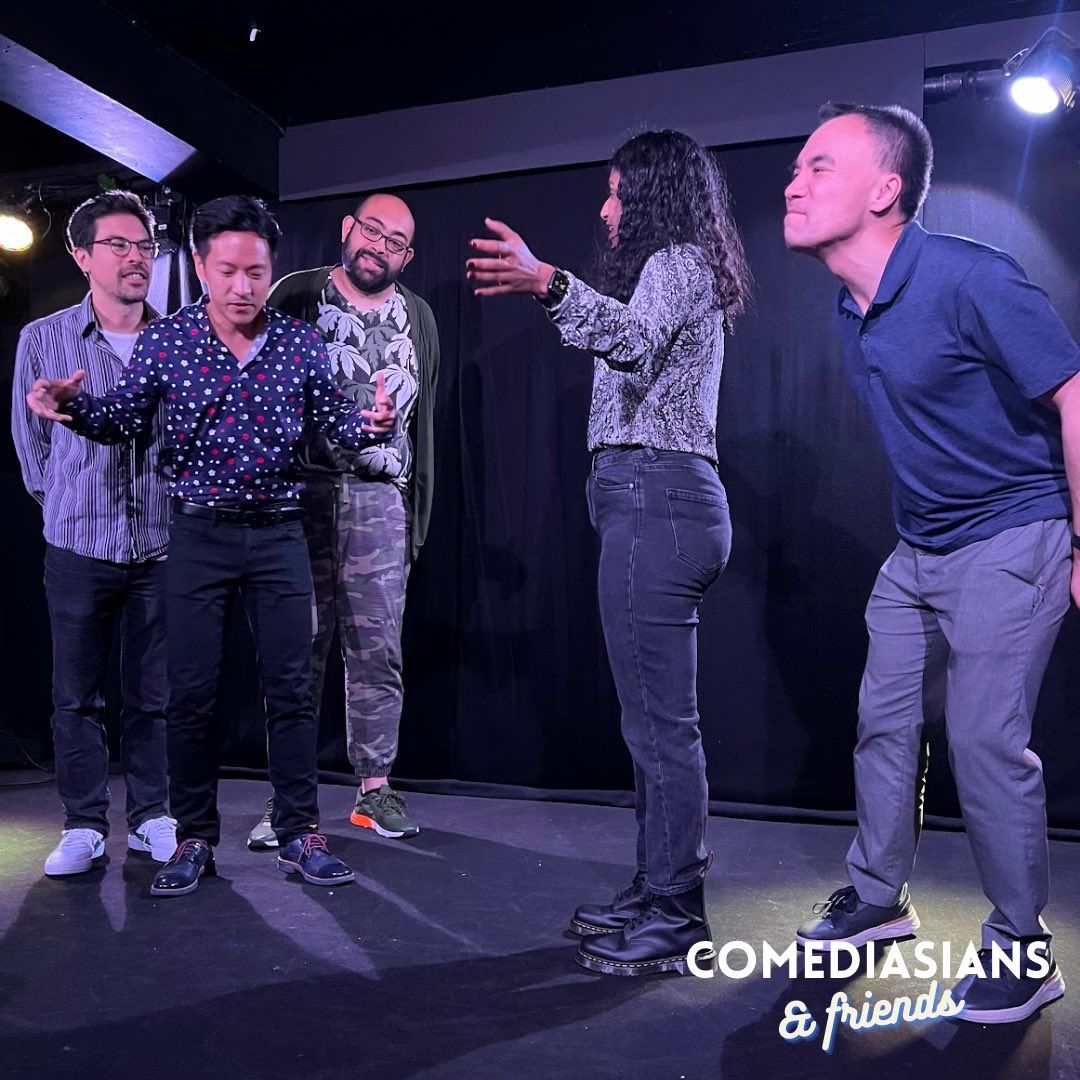 🥮We're still buzzing from our Oct Comediasians &amp; Friends night! Fab jammers and stand up from <a href="/shalakakurup/">Shalaka</a>. 

🤩Miss us? We're back at <a href="/hooplaimpro/">Hoopla Impro</a> this Thursday the 19th for The Mixer. 

🥸AND a double bill with Rumourville on Sunday the 22nd at <a href="/CamdenComedy/">Camden Comedy Club</a>! Tickets in bio
