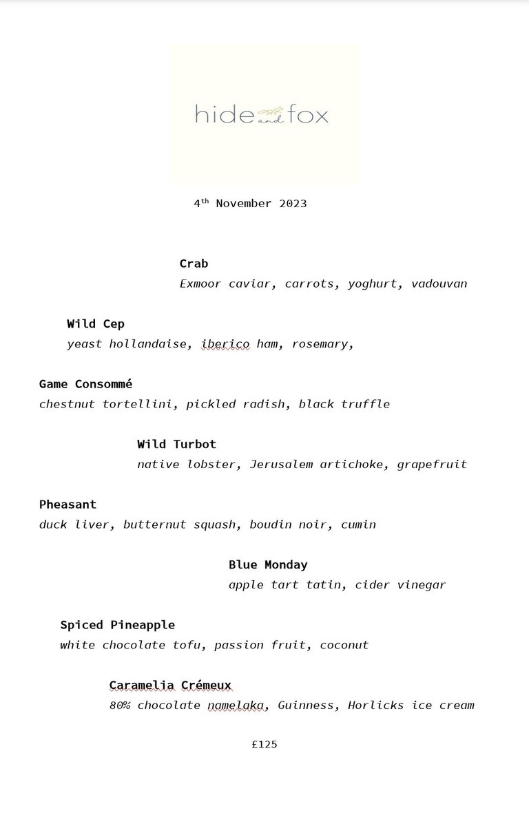 St Enodoc Hotel (@stenodochotel) on Twitter photo <a href="/hideandfox/">Hide and Fox</a> join us in Karrek with <a href="/guy_owen/">Guy Owen</a> for the #autumnchefseries on Saturday 4th November for a very special night. Bookings are open on our website. Come and experience the excellence of <a href="/MichelinGuideUK/">The MICHELIN Guide</a> starred cooking here in Rock. <a href="/hideandfox/">Hide and Fox</a> join us in Karrek with <a href="/guy_owen/">Guy Owen</a> for the #autumnchefseries on Saturday 4th November for a very special night. Bookings are open on our website. Come and experience the excellence of <a href="/MichelinGuideUK/">The MICHELIN Guide</a> starred cooking here in Rock.