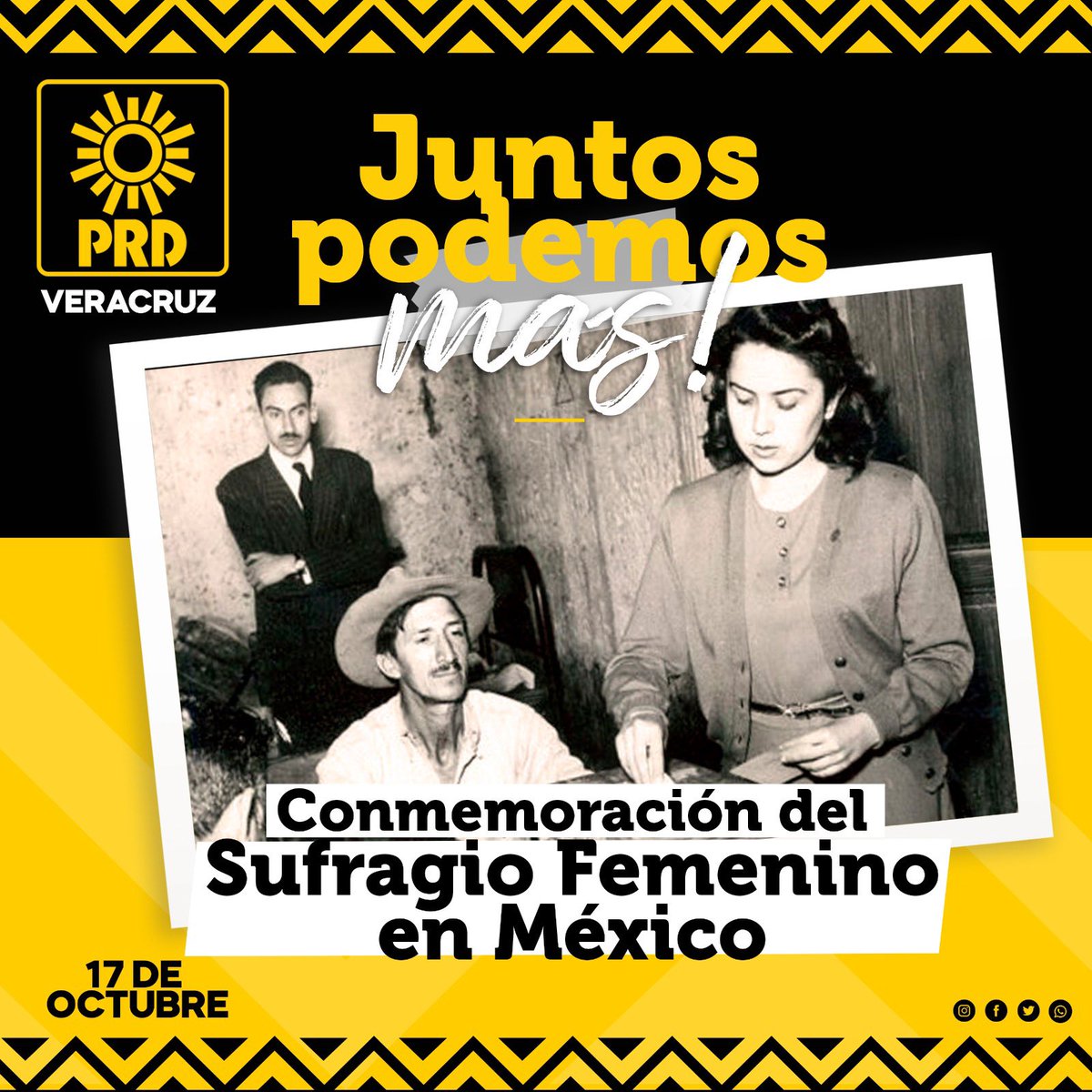 La lucha de las mujeres por sus derechos políticos, se cristalizó en conquistar su derecho al voto y con ello, enriquecer la vida política y democrática de  México.