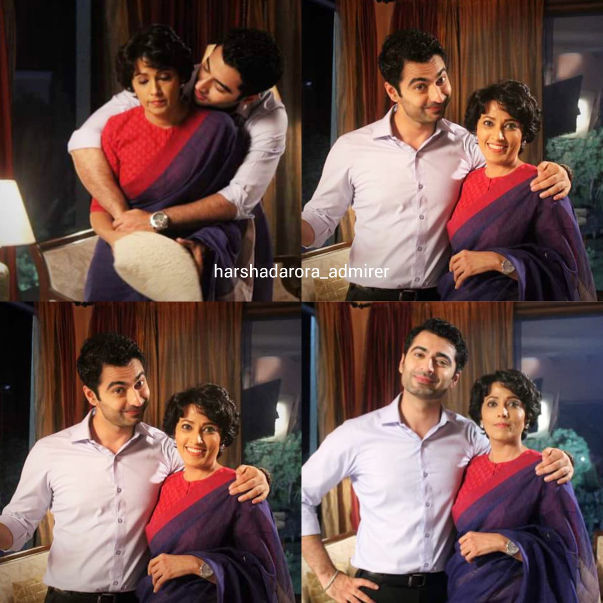 Adarsh with his Mom 🥰🤌🏼🧿🧿 @har1603 #HarshadArora #meghnamalik #Dahleez #throwback