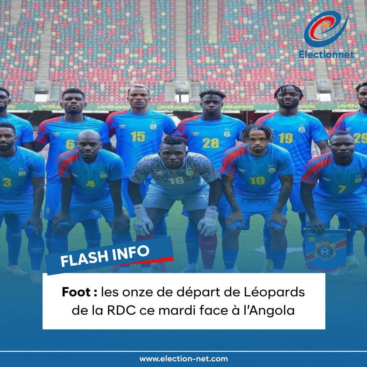 ElectionNet's tweet image. #Electionnet #RDC #Sport #Léopards

election-net.com/article/elim-c…