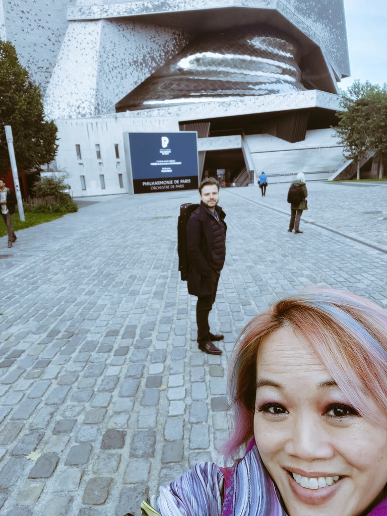 maxinekwokvln's tweet photo. We have arrived @philharmonie ! @londonsymphony #AndrejPower #LSOonTour https://t.co/E7vw6qo1WL