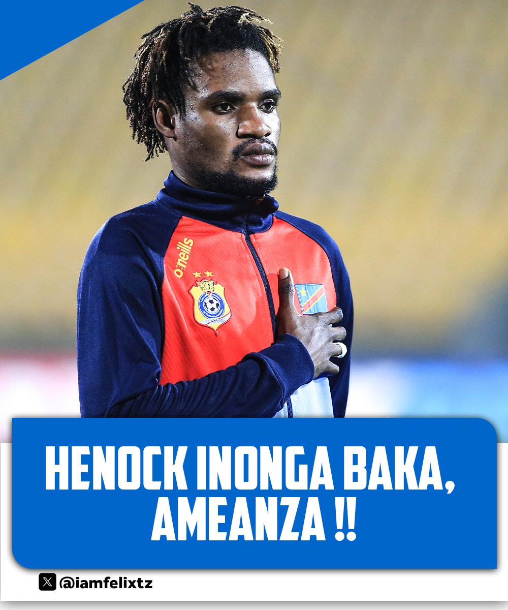 Mlinzi wa kati wa Simba Sc Henock Inonga Baka ameanza katika kikosi cha kwanza cha timu ya Taifa ya DRC 🇨🇩 kilichopo uwanja muda huu wakivaana na Angola.

#MechiYaKirafiki