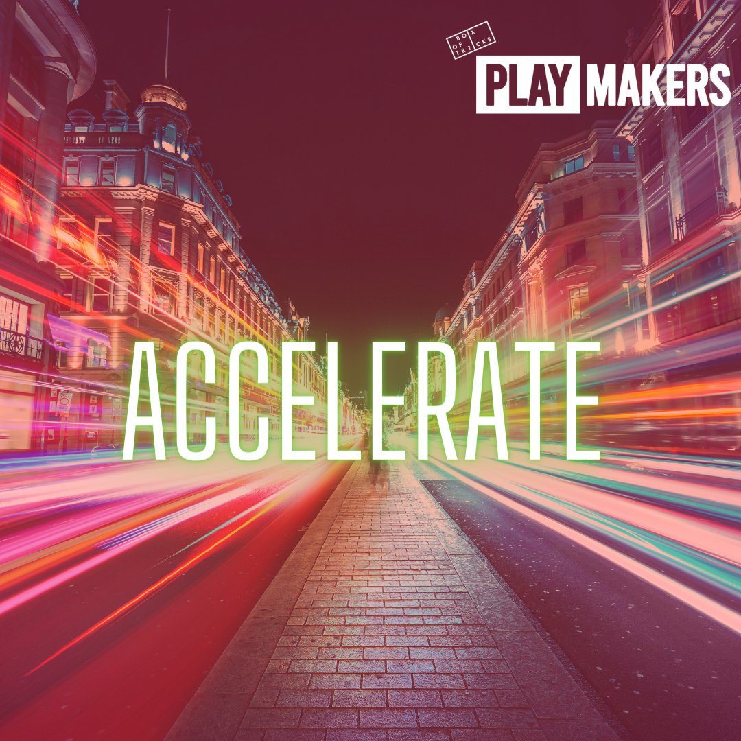 📣 Writers age 35+ 📣 We're thrilled to announce our new development programme: Accelerate  Accelerate is designed to help playwrights develop a brand-new play and make a step up in both their craft and professional writing careers.