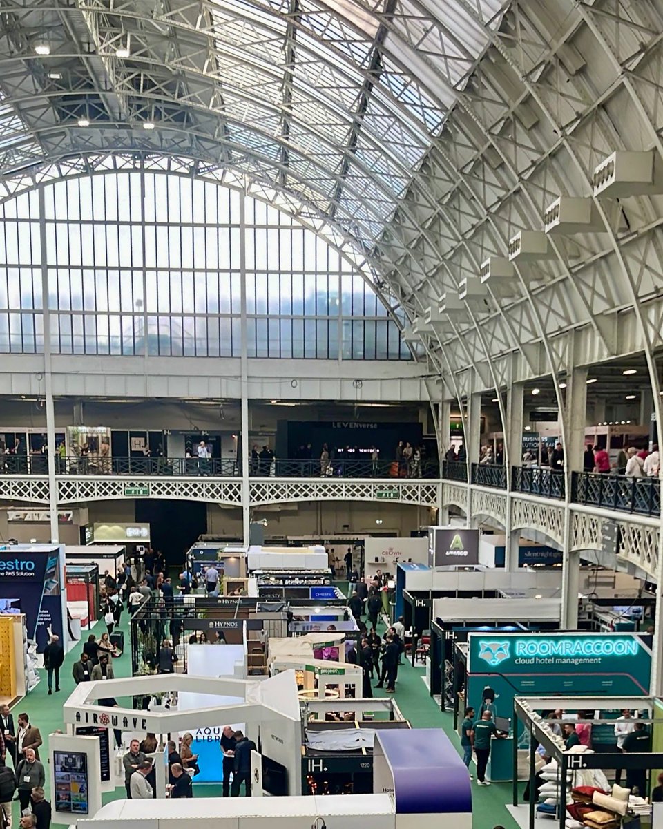 huckagency's tweet photo. A brilliant day spent at the @IndHotelShowLDN, a vibrant gathering where we had the pleasure of catching up with both clients and friends. 

#BigFlavour | #IHSL https://t.co/3IR8vKMeOE