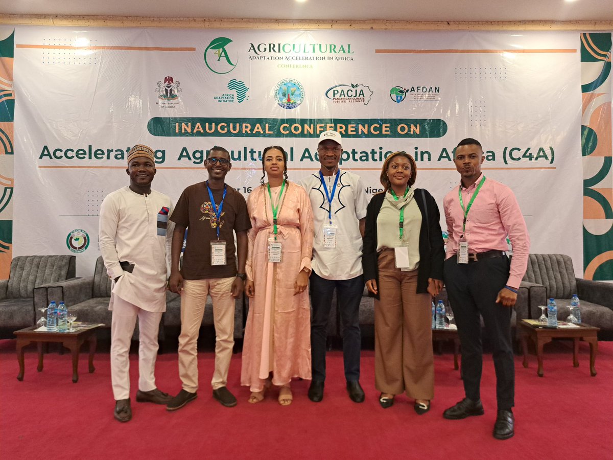 We're at the prestigious inaugural conference on Accelerating Agricultural Adaptation in Africa (C4A), taking place in the vibrant city of Abuja, Nigeria. This significant event is set to unfold from the 16th to 19th of October in the year 2023.#fafa
<a href="/PACJA1/">PACJA</a> <a href="/acsea_54/">ACSEA</a> <a href="/yaf_africa/">YAF Africa Initiative</a>