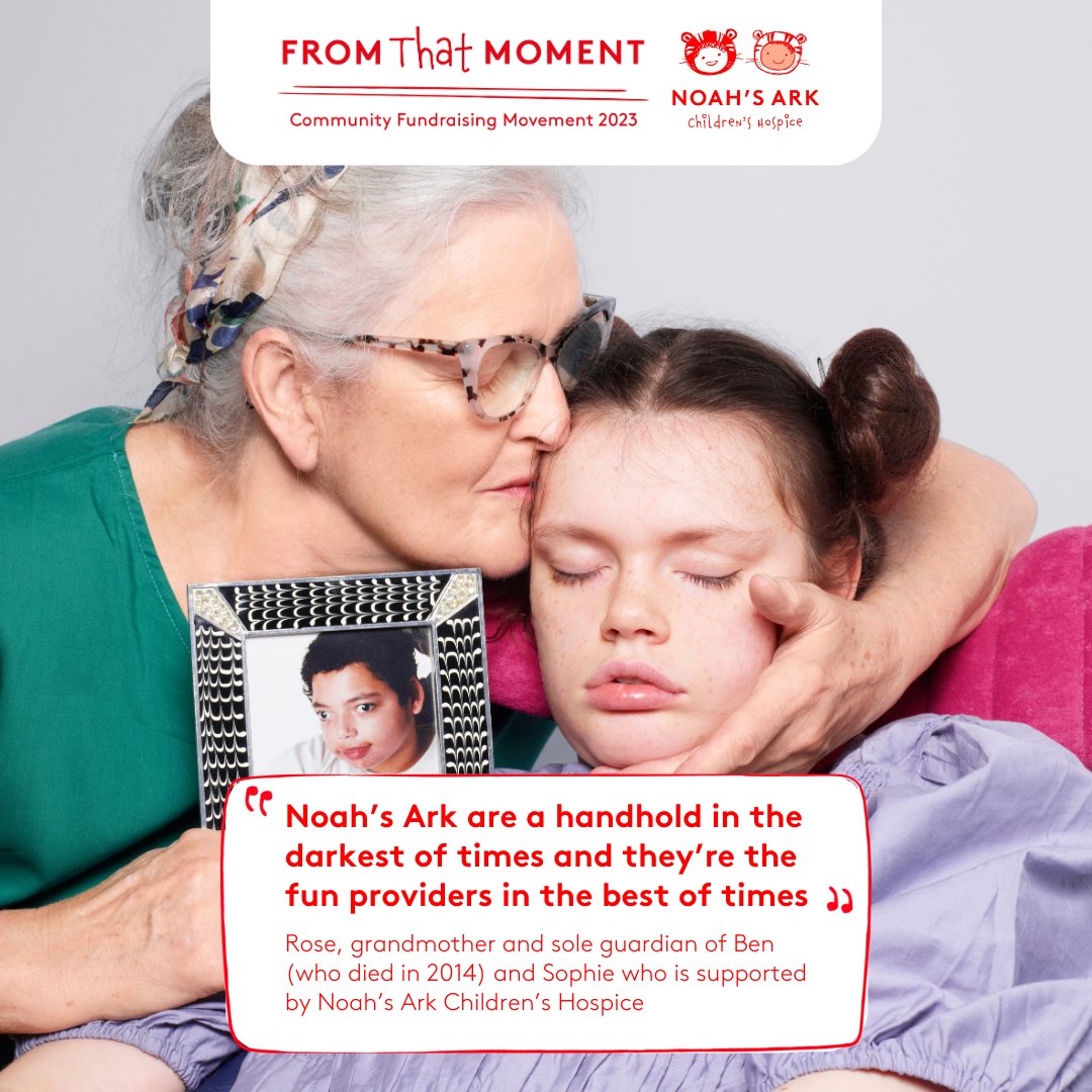 There is still time to donate to <a href="/NoahsArkHospice/">Noah's Ark Children's Hospice</a> ‘From That Moment’ campaign! 🥳🎉

The matched-funding campaign ends at midnight on 17th October.

DOUBLE your impact, and please donate as generously as you can: charityextra.com/fromthatmoment…

Every penny counts. ❤️