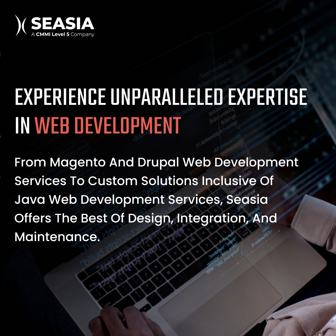 Seasiainfotech's tweet image. As a trusted web development services company, Seasia strives to deliver beyond your expectations while keeping transparency at the top.
#webdevelopmentsolutions #webdevelopmentservices #appdevelopment #softwaredevelopmentcompany #seasia