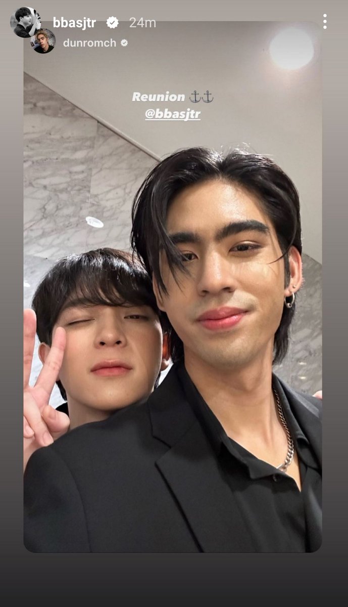 📷 DunBas' IG Stories

⚓️⚓️

#DeathisAllAround #อยากตายอย่าตาย #มรณาคาเฟ่ 
#ดุลบาส #DunBas #dunromch #บาสเด็กอ้วนที่แท้จริง