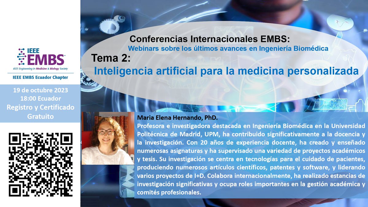 EMBS_EC's tweet photo. Conferencias Internacionales EMBS https://t.co/RWe61O02VK