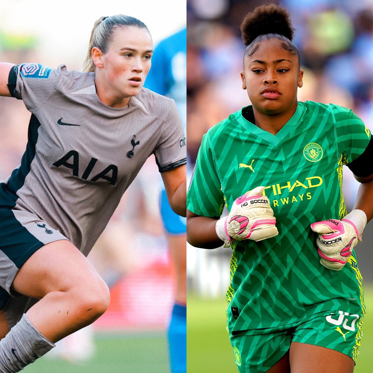 20-year-old Spurs midfielder Grace Clinton & 19-year-old Manchester City goalkeeper Khiara Keating receive their first England call-ups 💎🏴󠁧󠁢󠁥󠁮󠁧󠁿