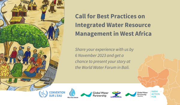GWPnews's tweet photo. Together with partners, @GwpWaf launches a call for stories on innovative and successful good practice in implementing #IWRM for #WaterSecurity in the #WAEMU region.

💧 Submit your story in the #IWRMActionHub by 6 November 2023. Learn more 👉 https://t.co/tdIij4VHac https://t.co/QTULhcEDgT