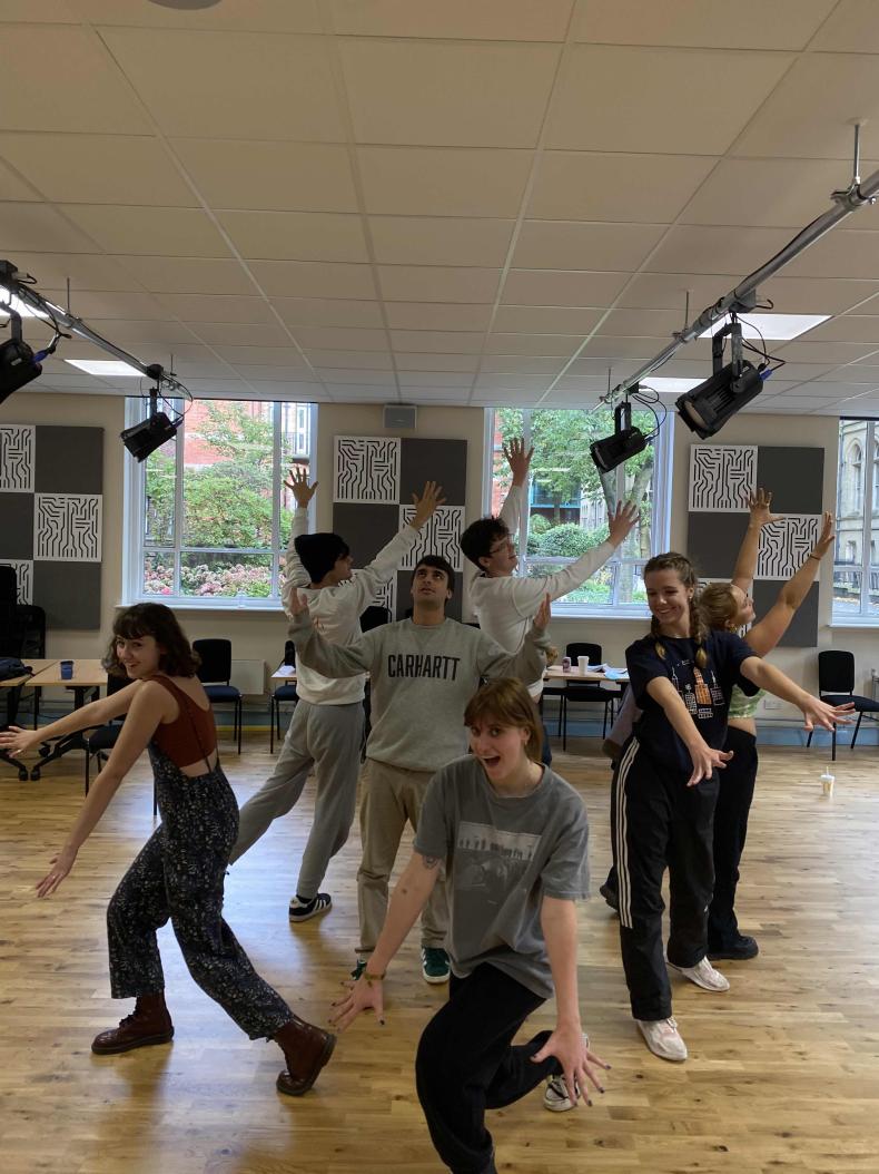 UMMTS's tweet photo. A sneak peak into the rehearsals over at Bonnie &amp; Clyde, our first musical of the year directed by Michael Bryceson and musically directed by Maia Rey Macia! 🤩🤩 #BonnieandClyde #musicaltheatre https://t.co/gZfToaO0sG