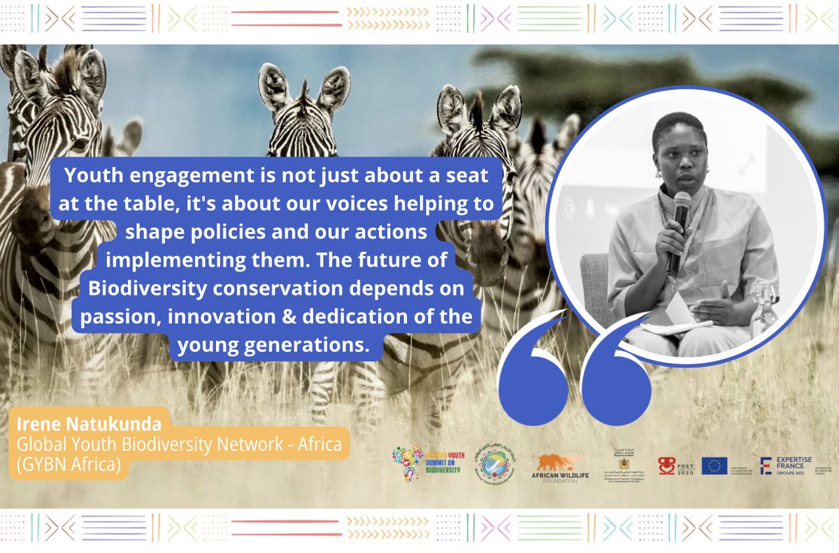 💫HAPPENING NOW💫
At #SBSTTA25 &amp; Online : us02web.zoom.us/j/84827074178

🎤 Irene Natukunda from <a href="/GYBNAfrica/">GYBN Africa</a> opened the floor and made a recap of the African Youth Biodiversity Summit held in🇲🇦 in September. 

🌍More about the #AYSB: youtu.be/pbO-16Ts_Yk